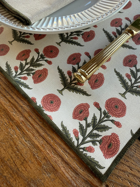 Mantel individual CASILDA resinado