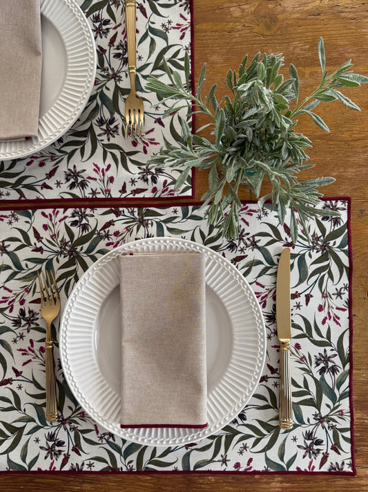 Mantel individuale LUCÍA resinado