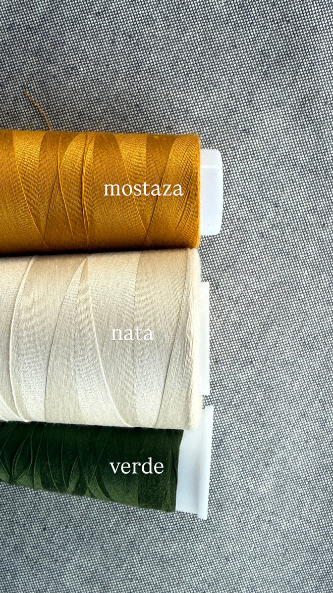 Mantel redondo RUSTIC gris resinado