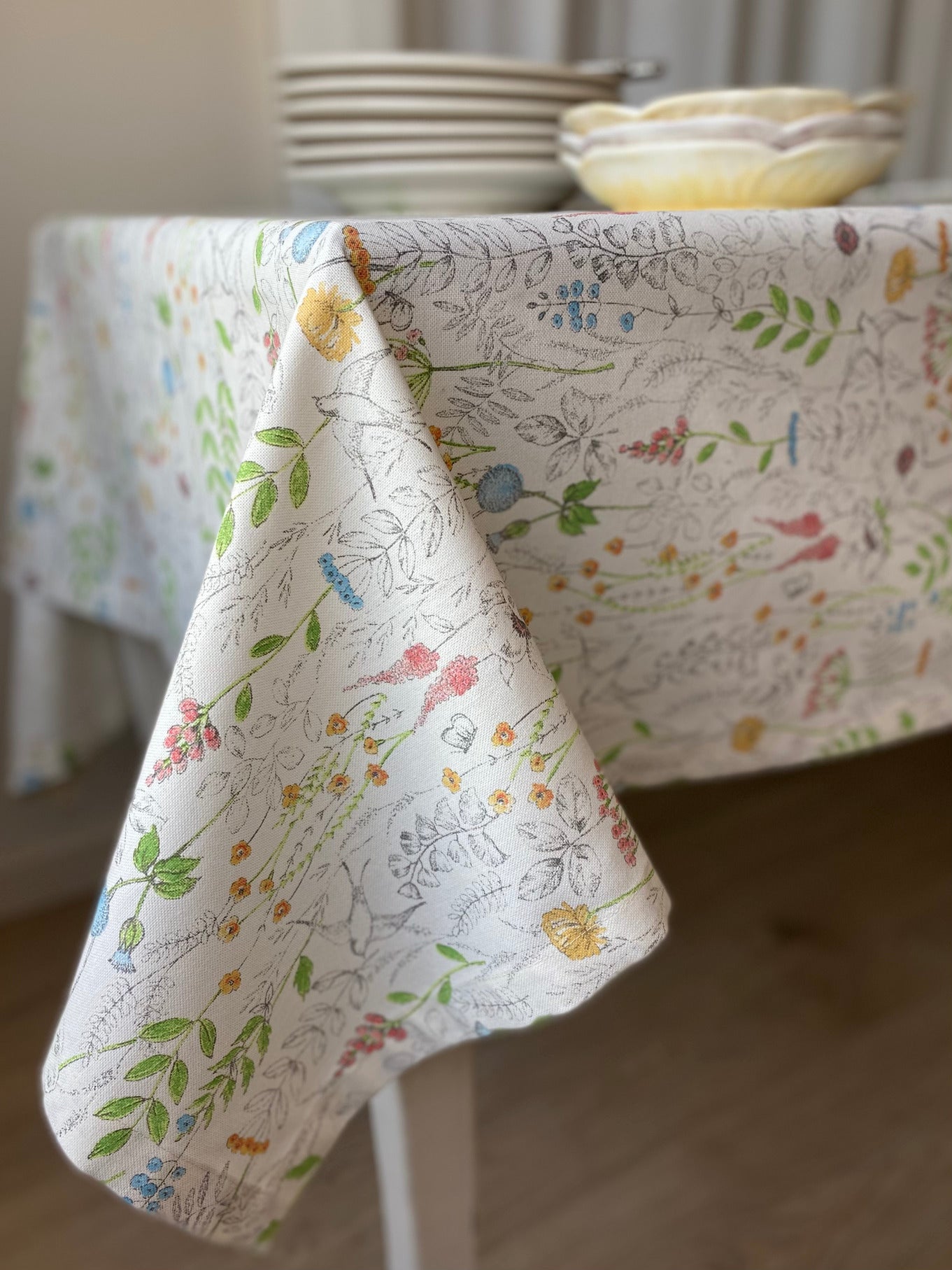 Meadow, cotton tablecloth