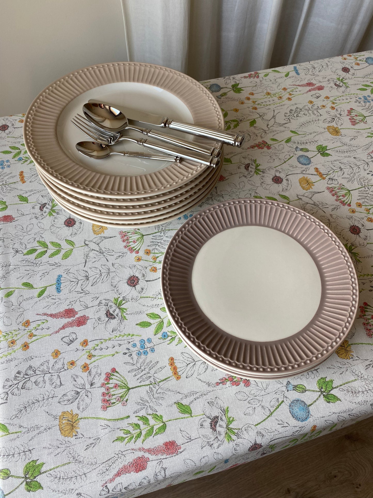 Meadow, cotton tablecloth