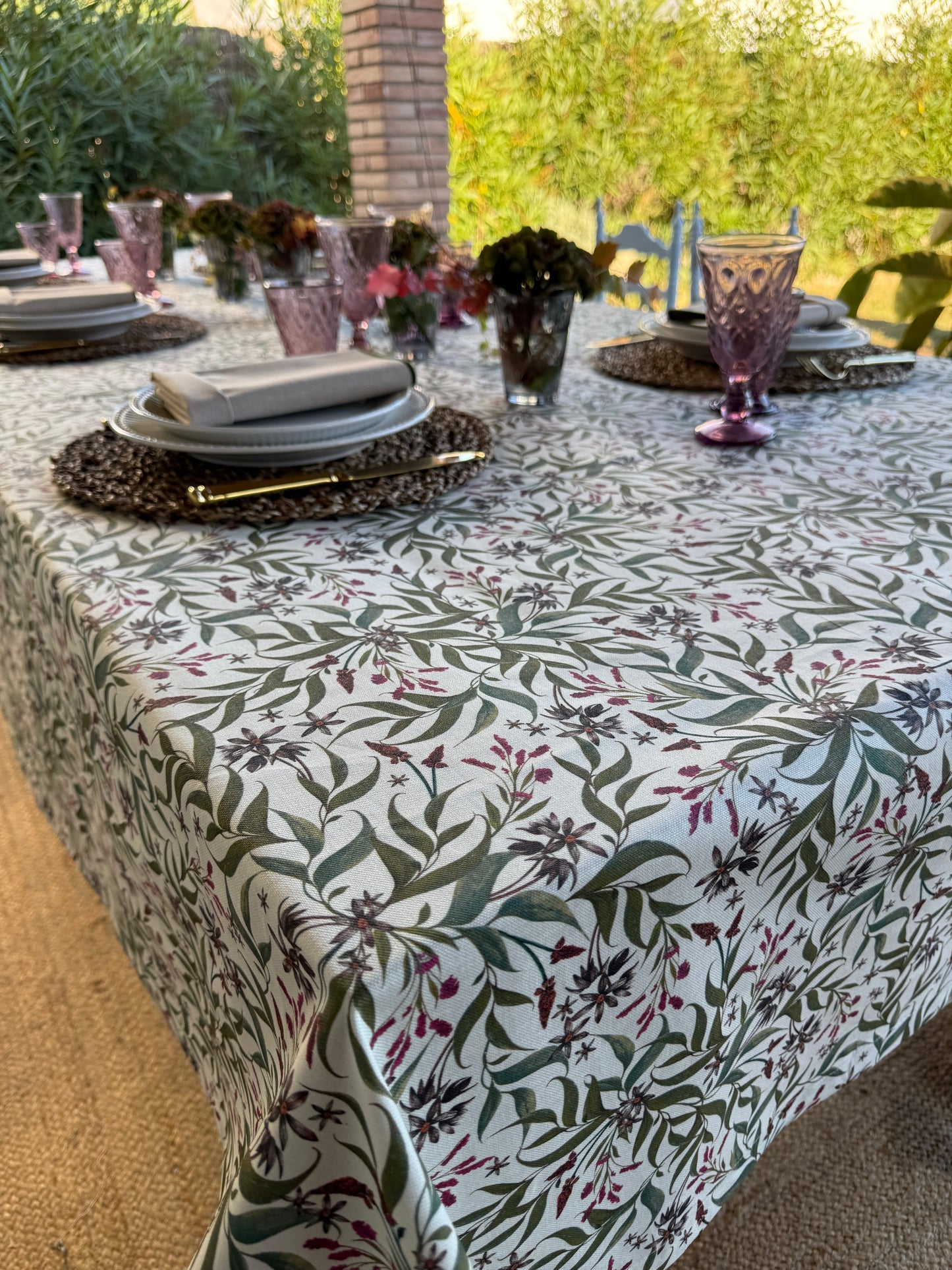 Mantel LUCÍA clara resinado