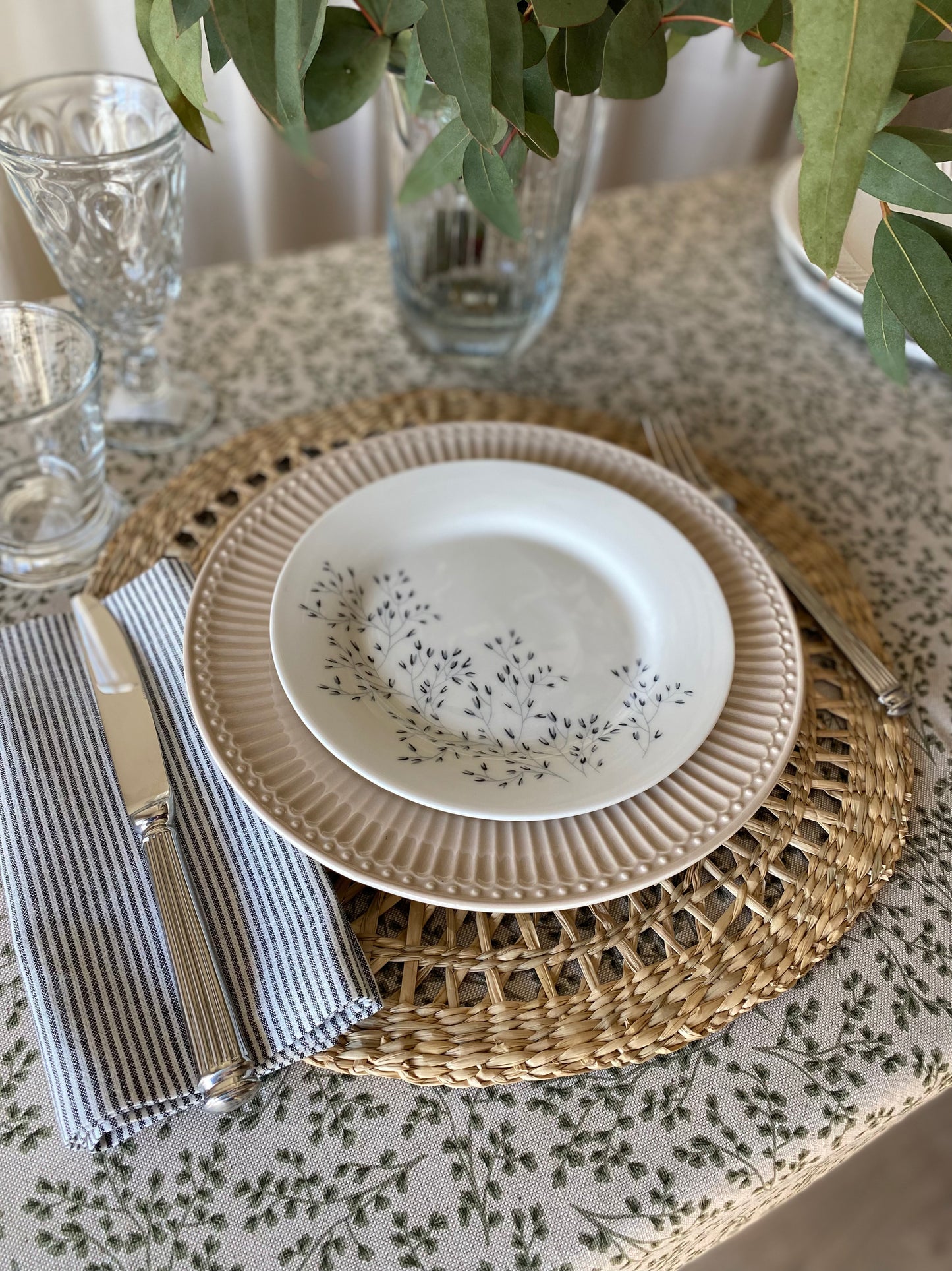 Morning, cotton tablecloth