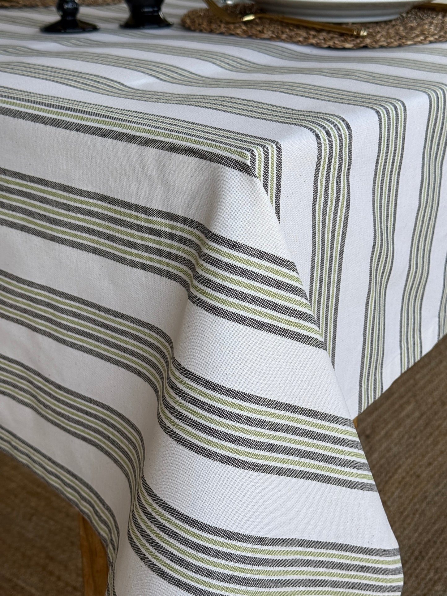 Mantel ASPEN verde resinado