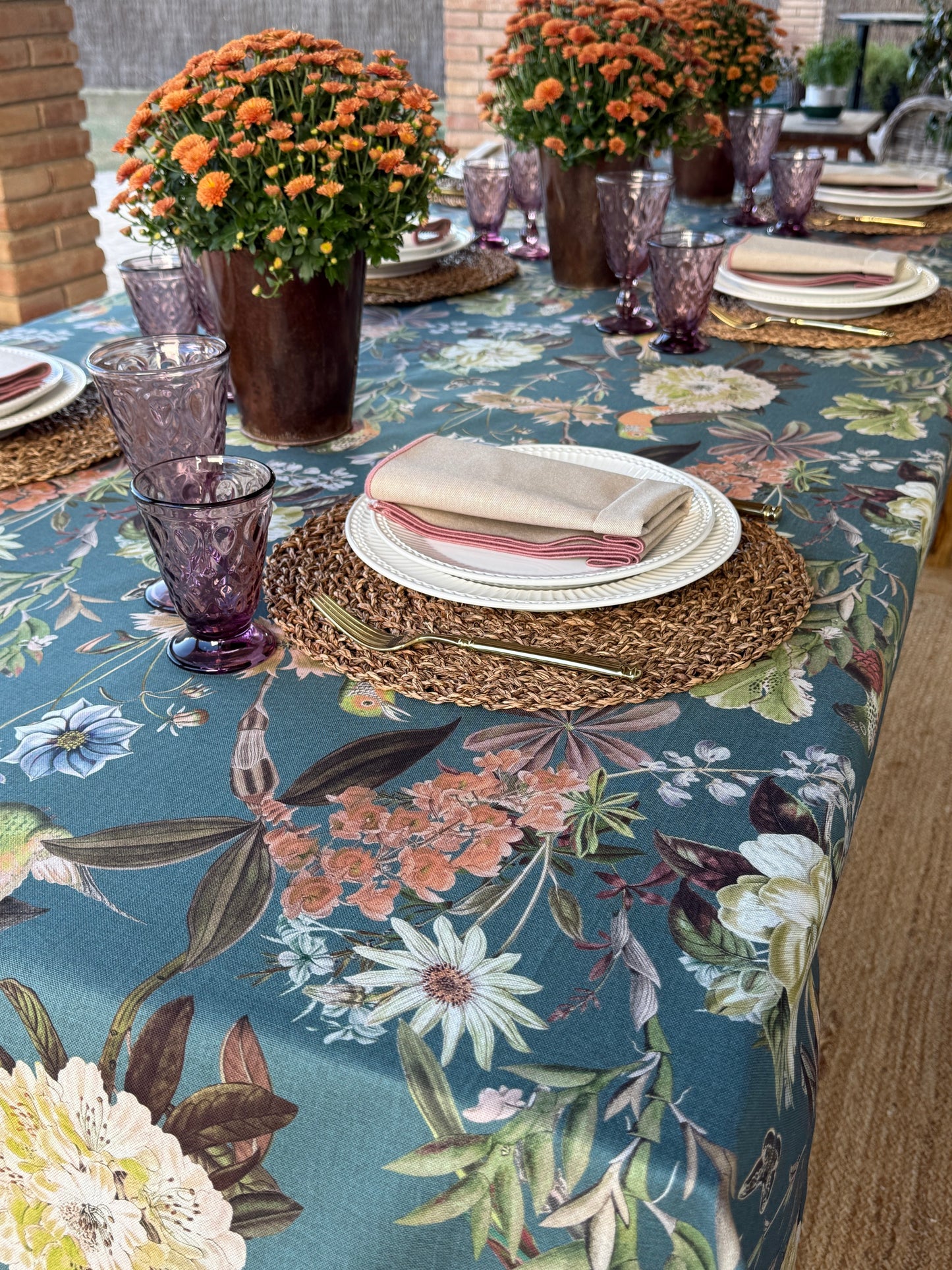 Mantel NAIRA resinado