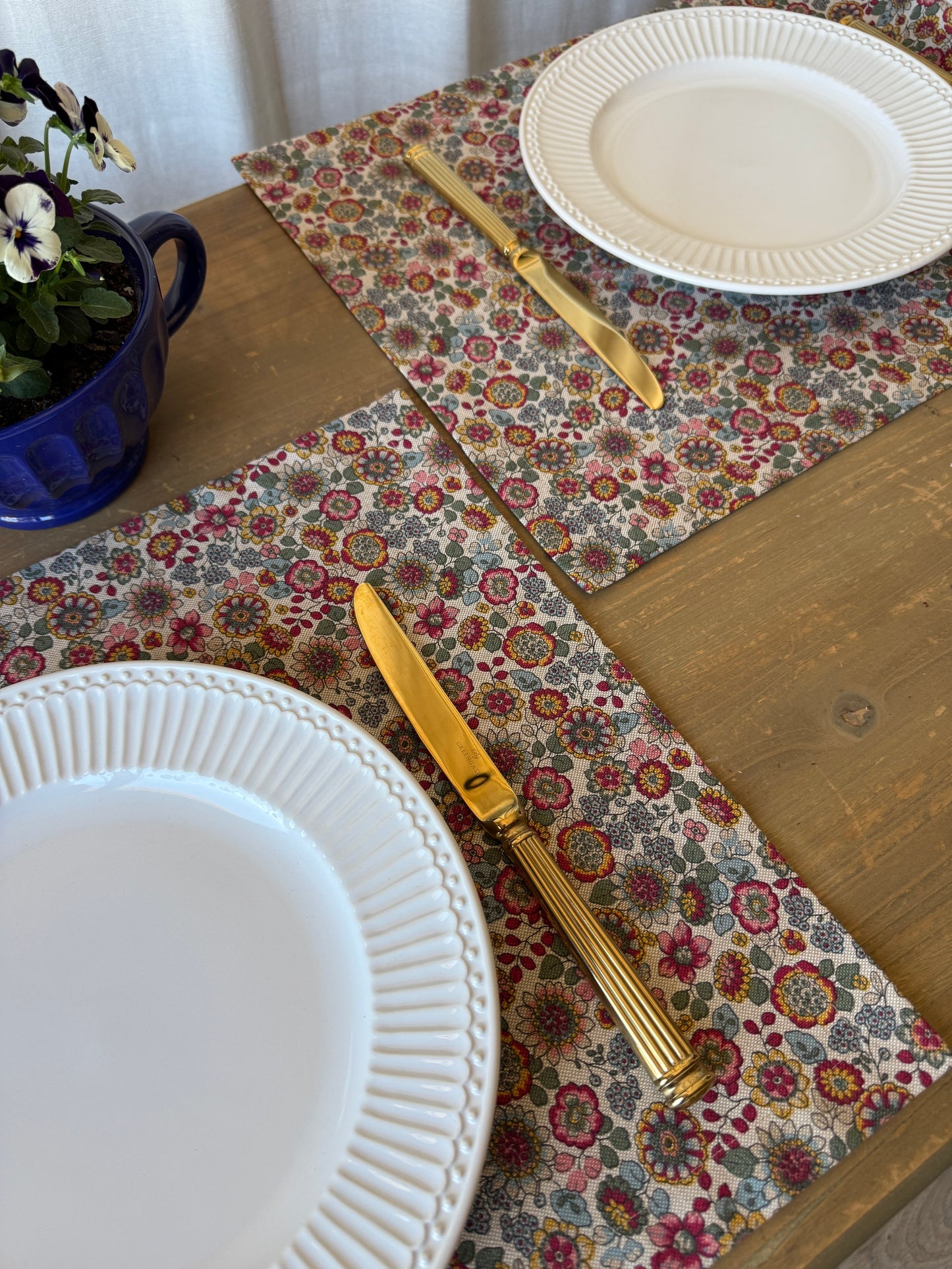 Nina, cotton placemat