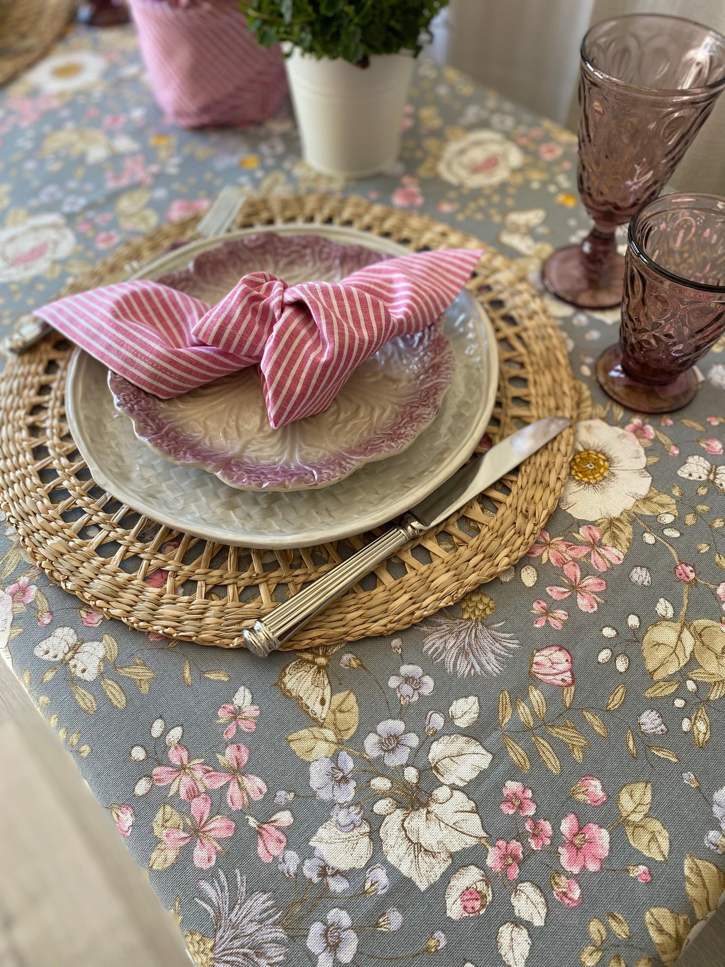 Eva, cotton tablecloth