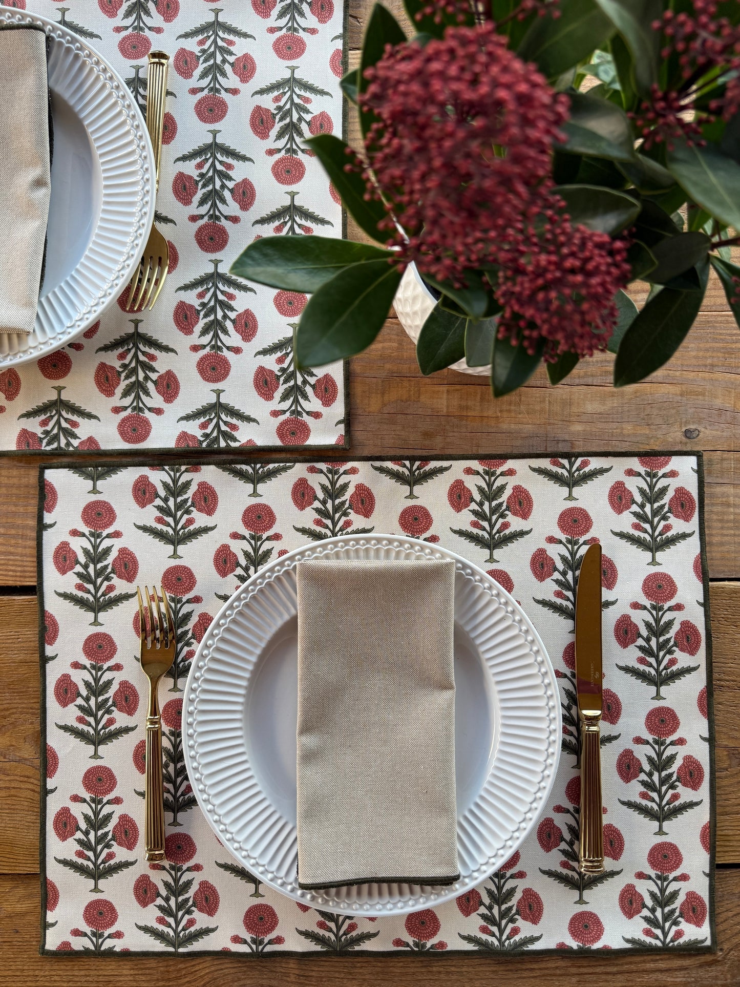 Mantel individual CASILDA resinado