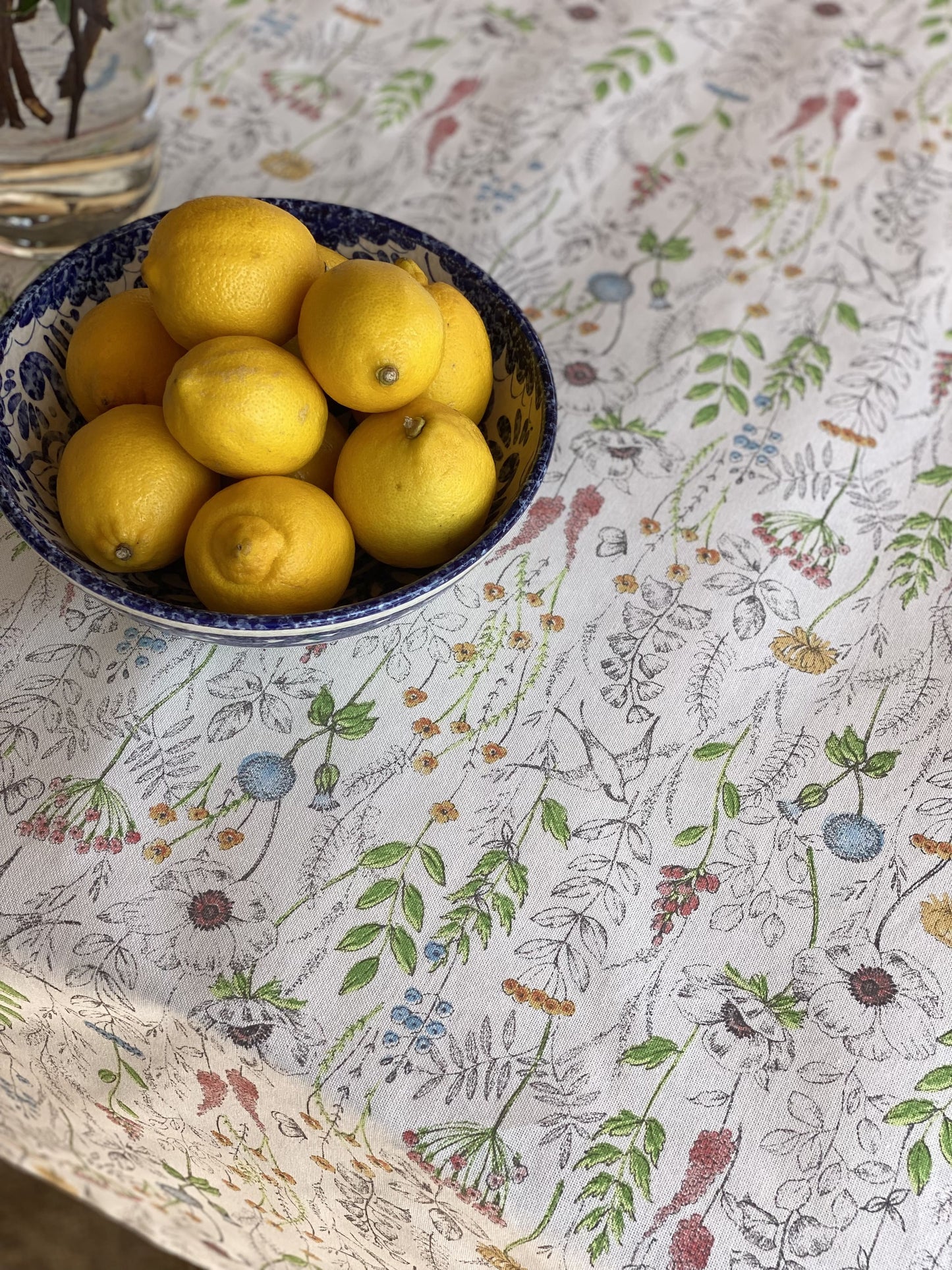 Meadow, cotton tablecloth