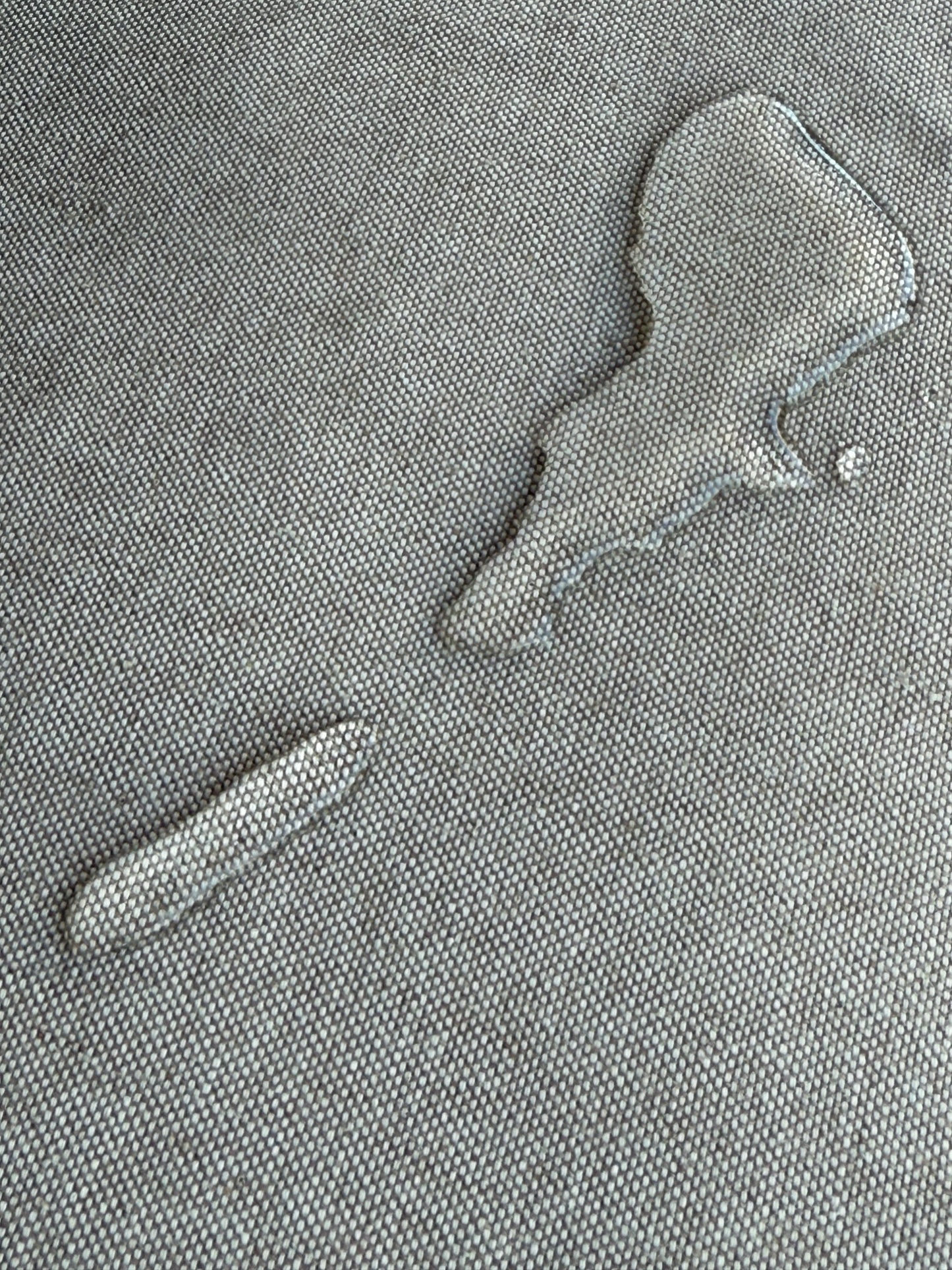 Mantel redondo RUSTIC beige resinado