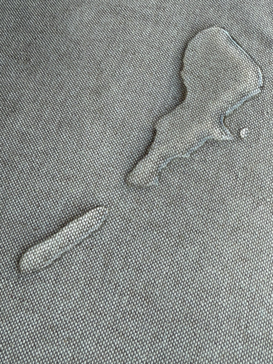 Mantel RUSTIC resinado beige natural