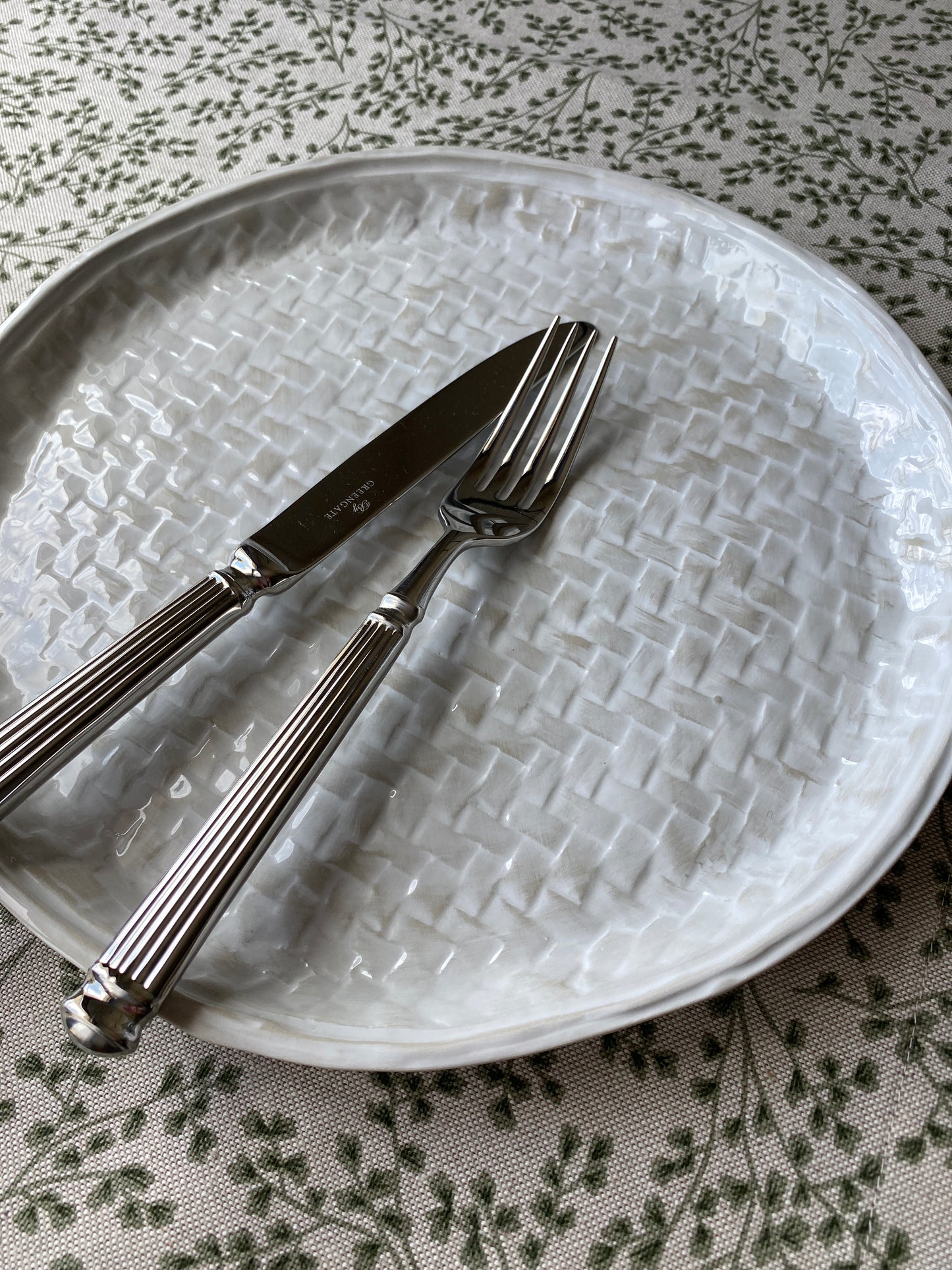 Dinner plate Woven