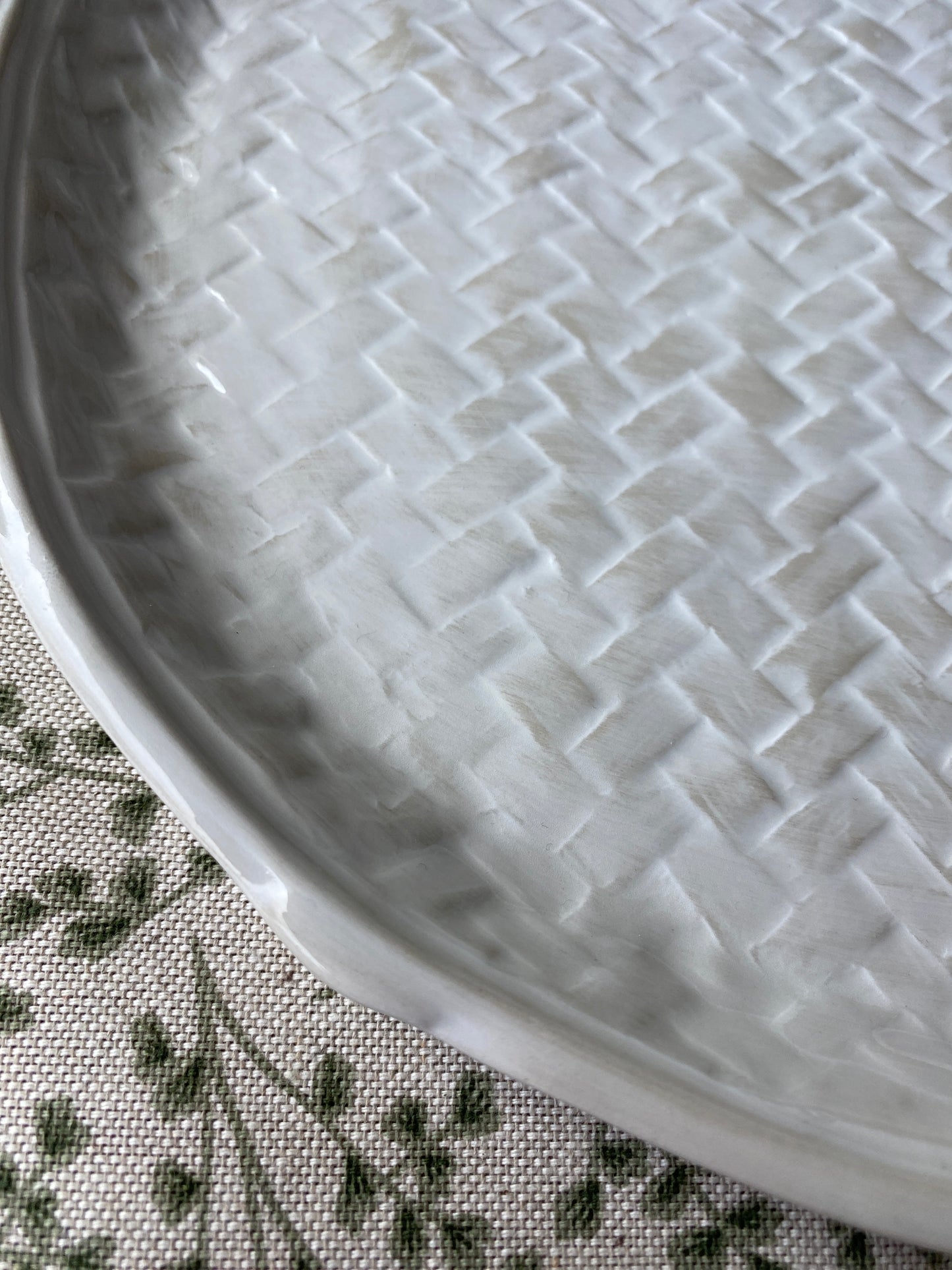 Dinner plate Woven