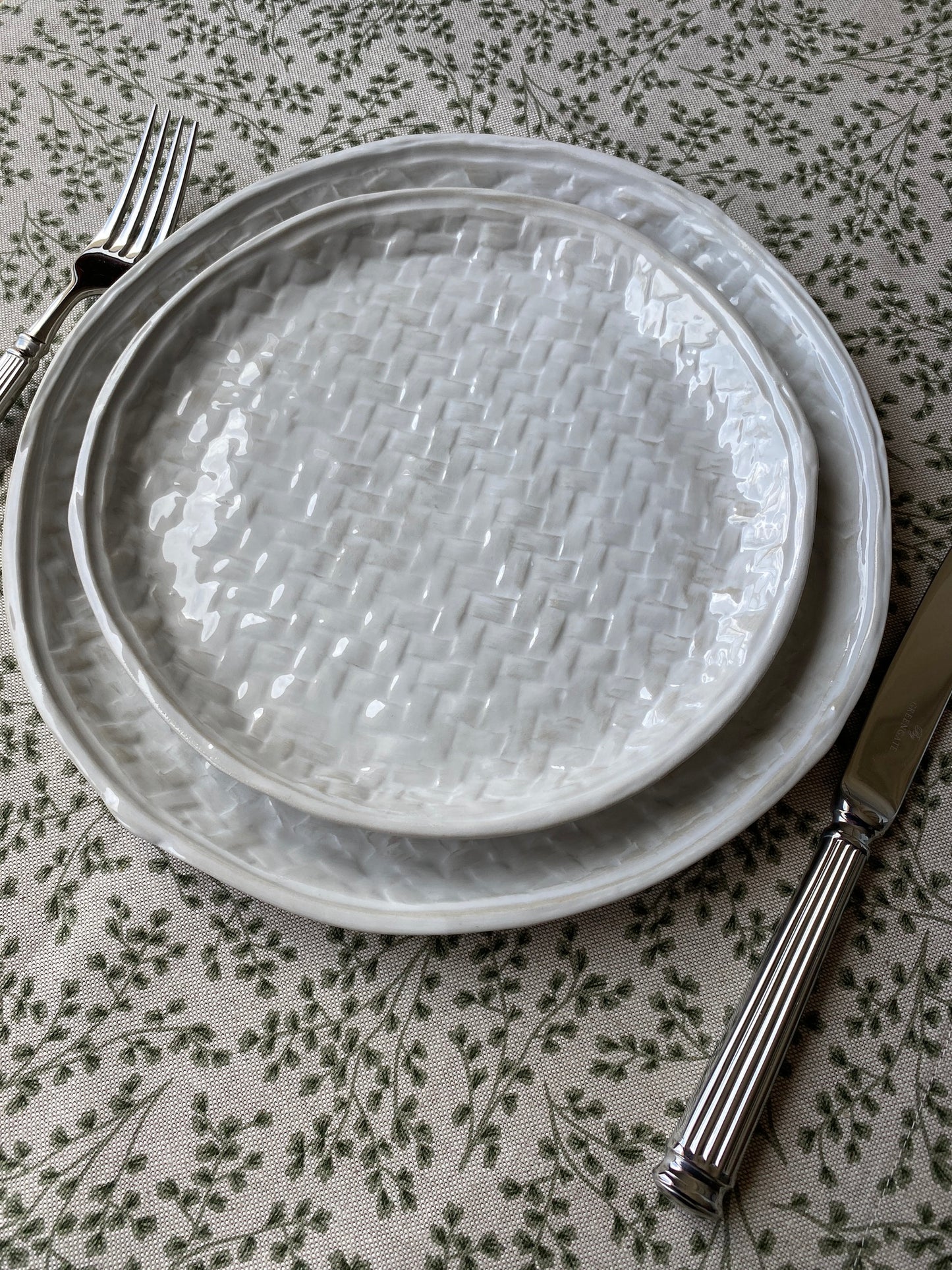 Lunch plate Woven