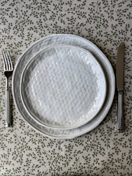 Lunch plate Woven