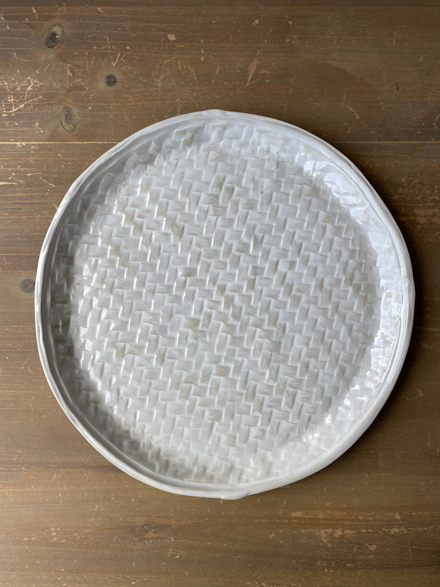 Dinner plate Woven