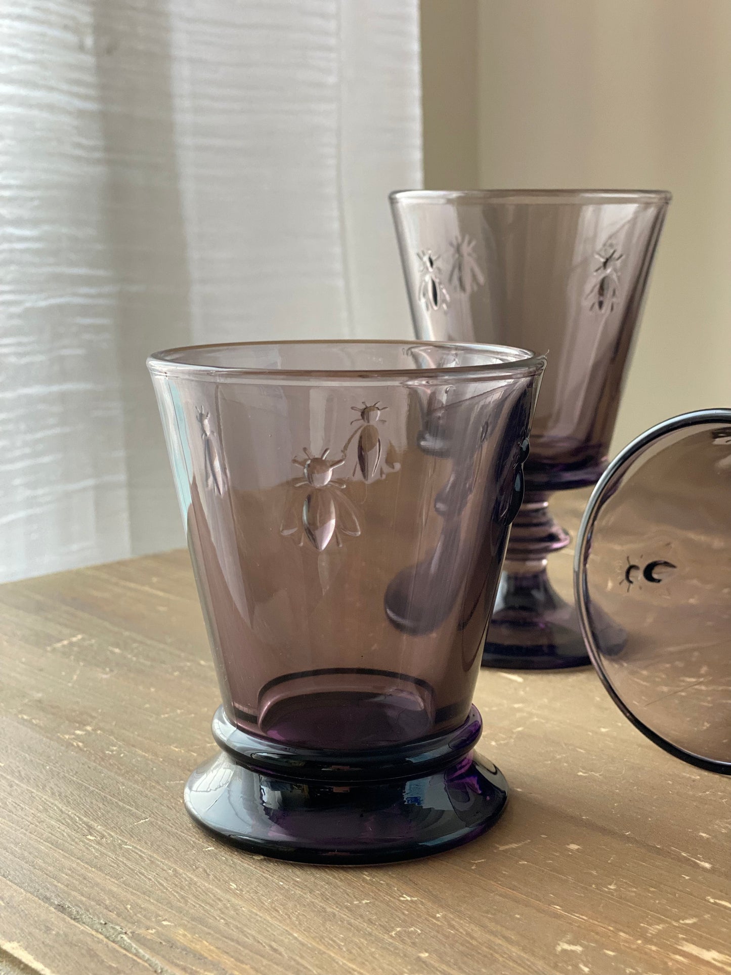 Water glass (aubergine)